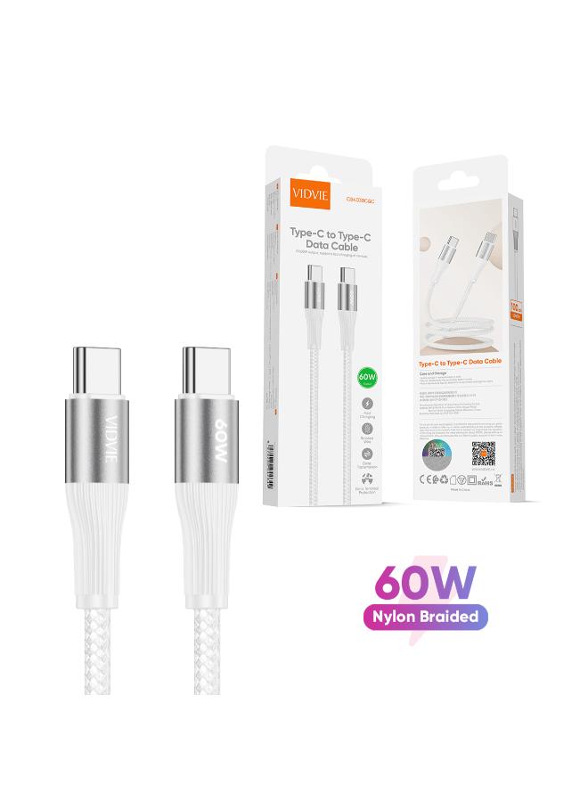 Data Cable CB4038C&C Type-C to Type-C Data Cable