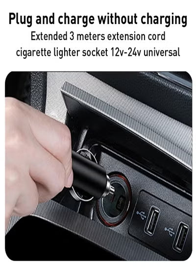 Mini Car Inflator Pump, Portable Wired Air Pump Inflator Compressor, Yesido VC05