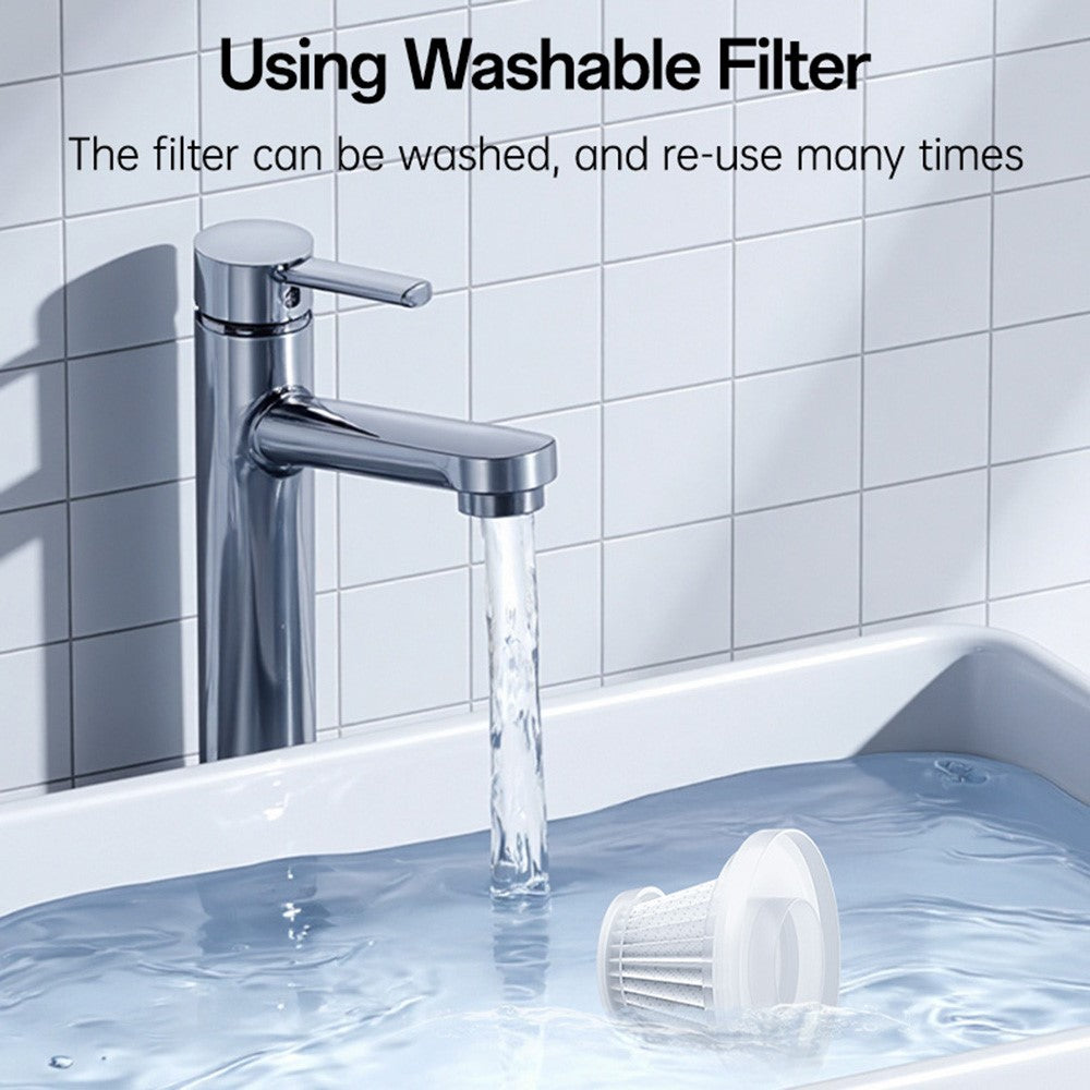 YESIDO VC10 Handheld Vacuum Cleaner 5000PA Suction Power 45500RPM Home Car Cleaning Tool