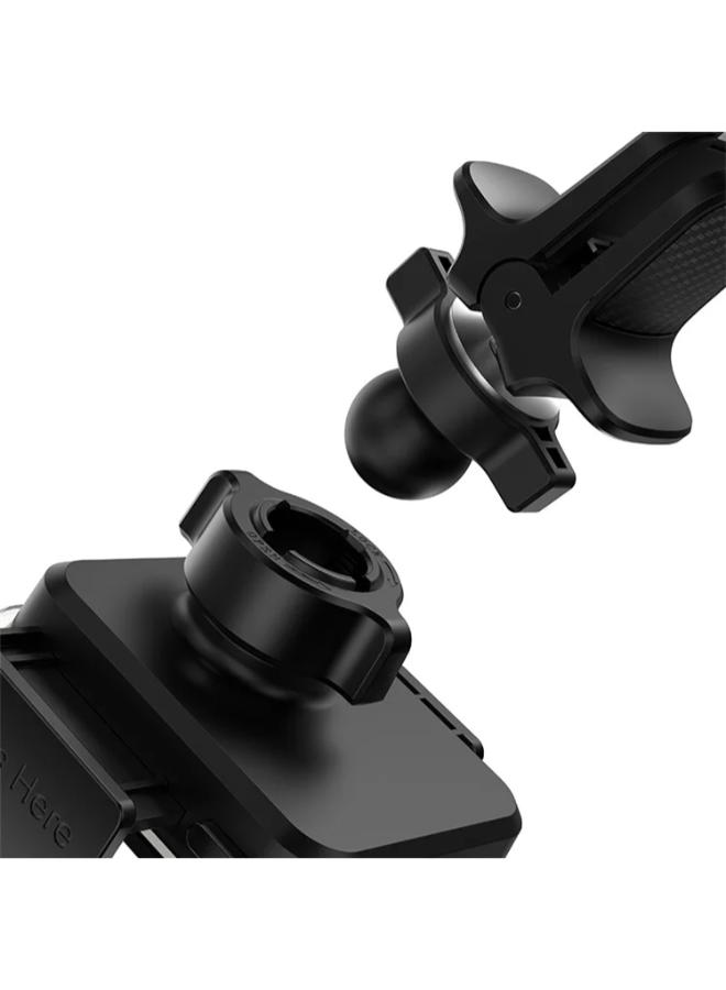 YESIDO C163 Air Outlet Transparent Panel Car Bracket Mobile Phone Holder Stand