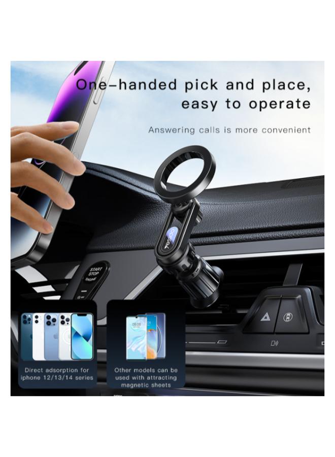 حامل هاتف سيارة مغناطيسي بفتحة تهوية C157 بتصميم ماج سيف خاص، 20 قطعة، مناسب لأجهزة iPhone 12 و13 و14