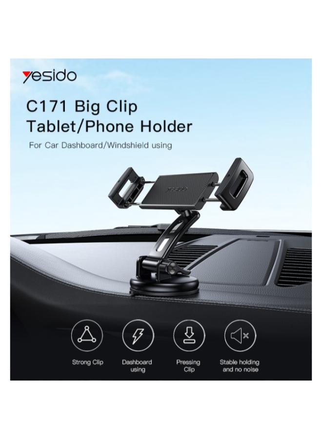 C171 High Quality Wholesale Car Mount Holder Long Arm Car Phone Holder For Car Dashboard