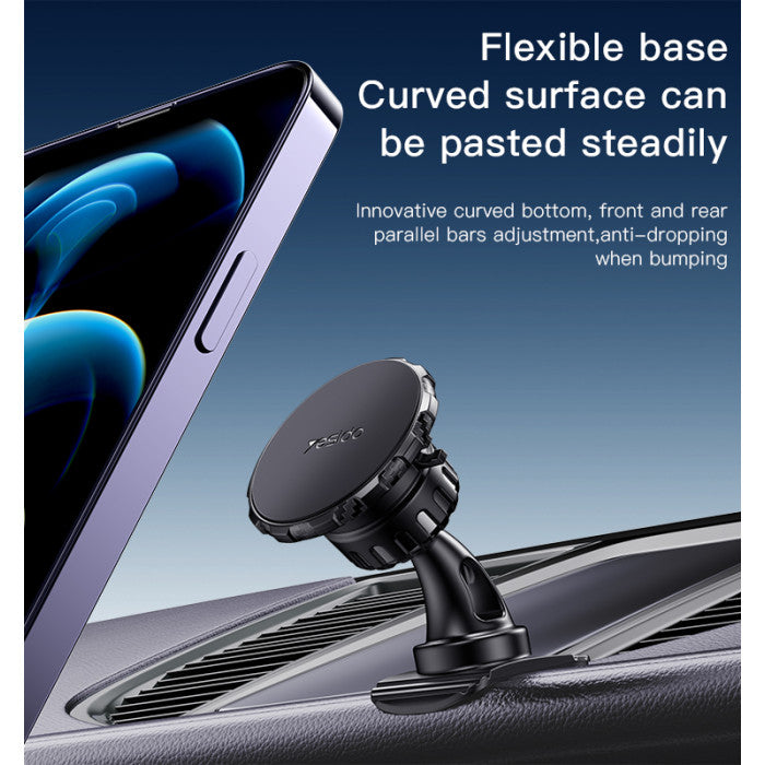 C153 360 Degree Rotation Car Dashboard Mount Stand Magnet Cell Phone Holder For Car