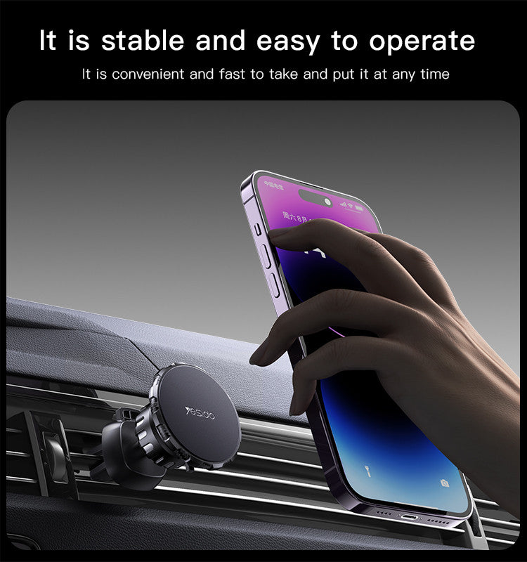 C153 360 Degree Rotation Car Dashboard Mount Stand Magnet Cell Phone Holder For Car