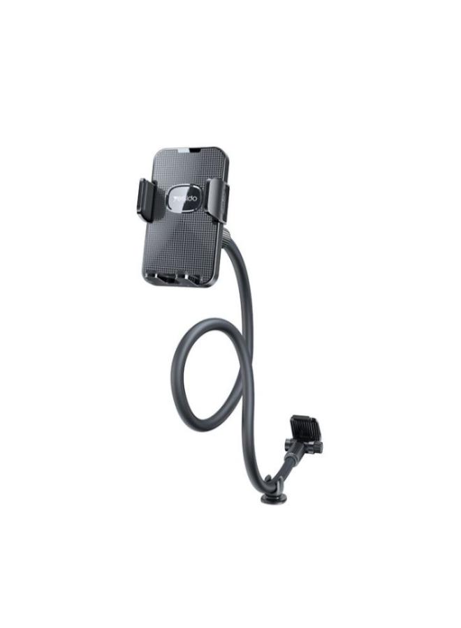 C137 360 Arm Truck Car Adjustable Smart Phone Dash Windshield Spring Clip Phone Holder