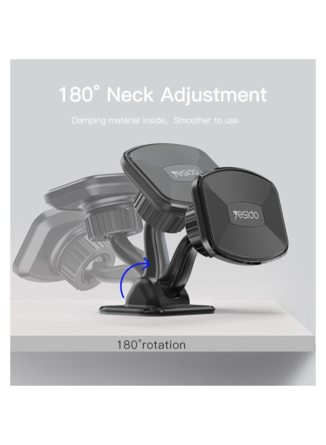 C129 Magnetic Magnet 360 Degree Universal Dashboard Mobile Phone Holder For Car