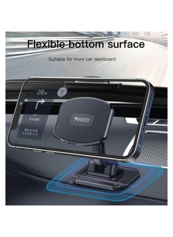 C129 Magnetic Magnet 360 Degree Universal Dashboard Mobile Phone Holder For Car