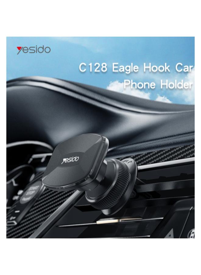 C128 New Magnetic Magnet 360 Rotation Universal Outlet Air Vent Mobile Phone Holder For Car