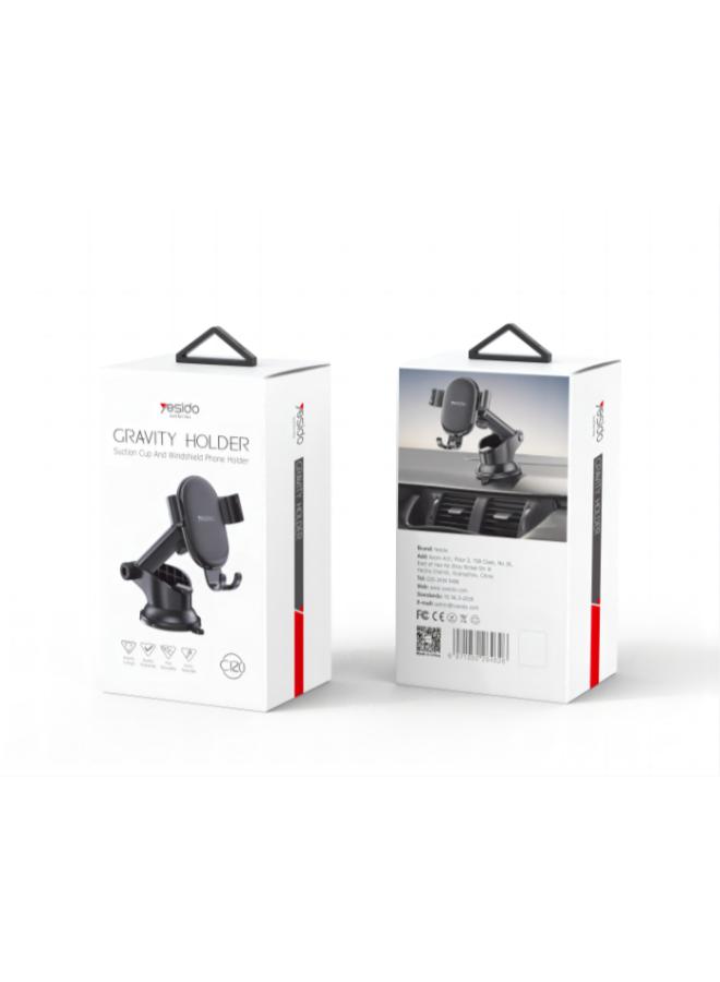 C120 Phone Holder Replaceable Base 360 Degree Flexible Universal Dashboard Car Mobile Phone Holder