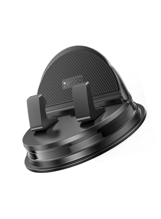 C268 360 Rotating Silicone Anti-slip Adsorption Automatic And Stable Clamping Dashboard Phone Holder