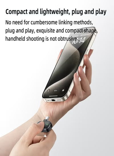 YESIDO KR16 2 in 1 8 Pin Wireless Microphone with Charging Box