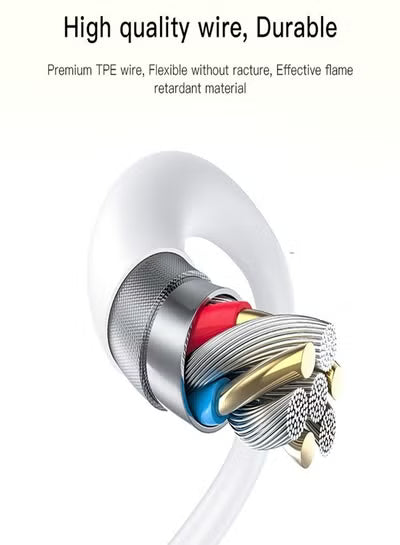 Yesido CA113 For Apple Watch 2 in 1 USB-C / Type-C to 8 Pin Wireless Magnetic Watch Charger, Cable Length: 1.2m(White)