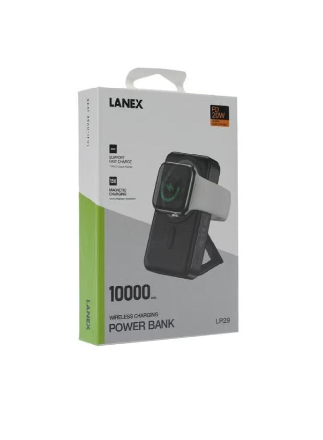 Lanex LP29 10000mAh 2-In-1 15W MagSafe Power Bank Lanex LP29
