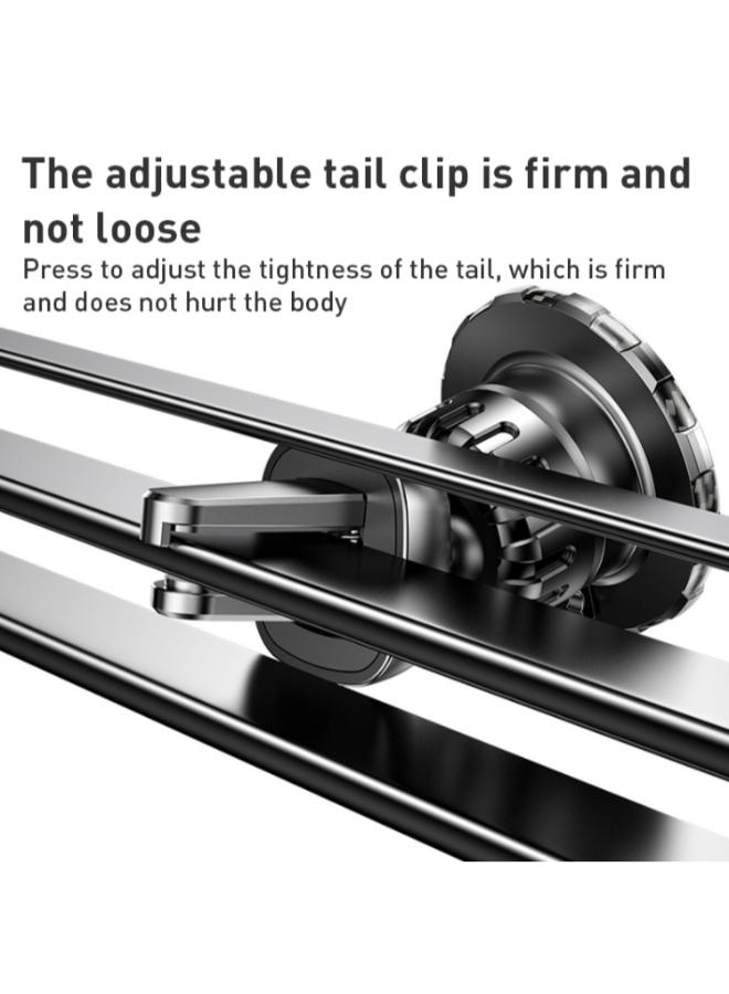 Yesido C160 Suction Cup Type Telescopic Rod Magnetic Car Phone Holder (Black)