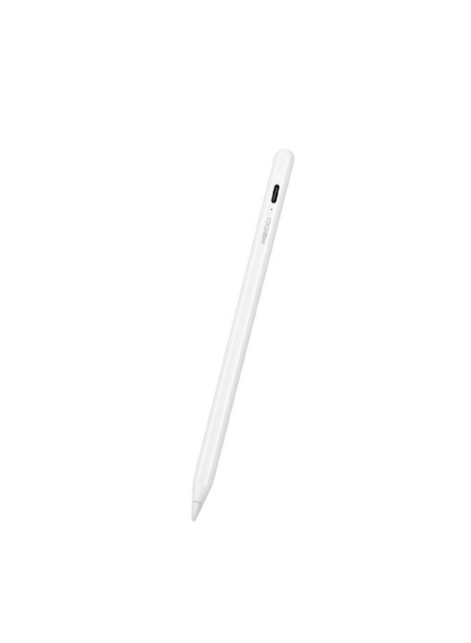 RECCI RCS-S09 SCREEN TOUCH PEN WITH TYPE-C CHARGING - WHITE