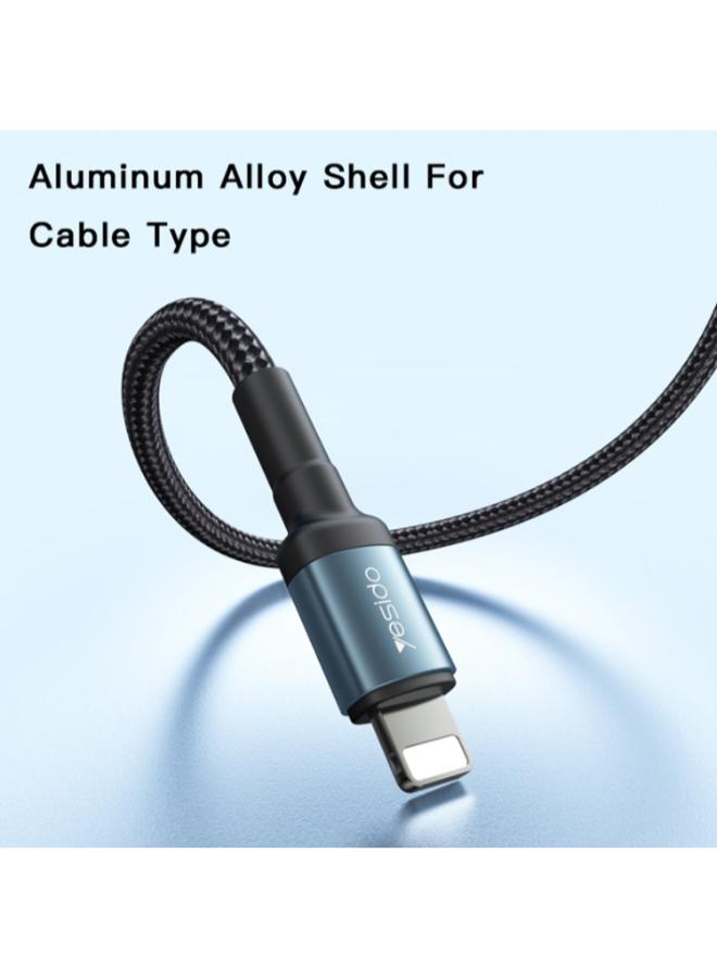 Yesido CA76 20W USB-C / Type-C to 8 Pin Charging Cable, Length: 1.2m