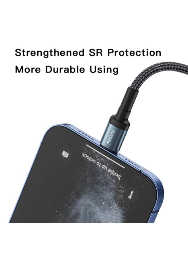 Yesido CA76 20W USB-C / Type-C to 8 Pin Charging Cable, Length: 1.2m