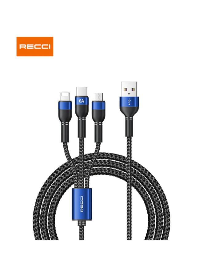 Recci SkyLine 3 in 1 Cable RTC-T12