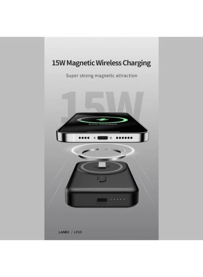 Lanex LP29 10000mAh 2-In-1 15W MagSafe Power Bank Lanex LP29