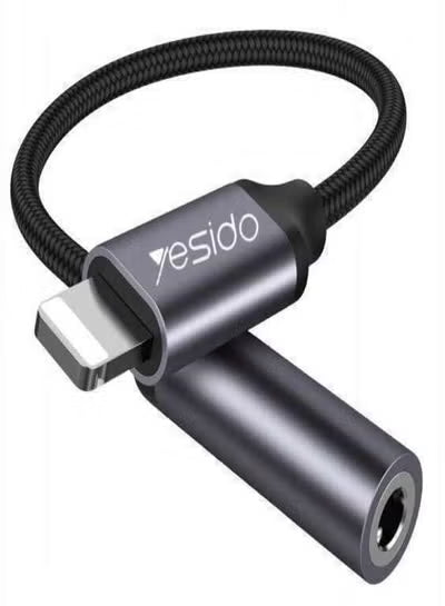 YESIDO YAU21 محول صوت من Lightning إلى 3.5 مم لجهاز iPhone