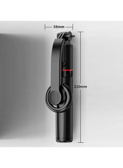 Selfie Stick for iPhone 12/13/14/15 with Wireless Remote Control and Tripod Yesido SF19 - Black