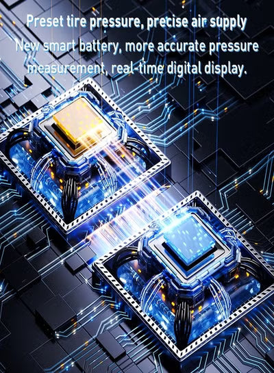 Mini Car Inflator Pump, Portable Wired Air Pump Inflator Compressor, Yesido VC05