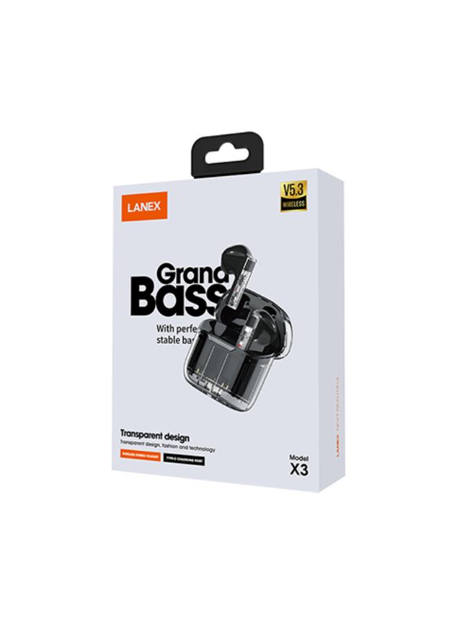 سماعة الرأس اللاسلكية X3 TWS