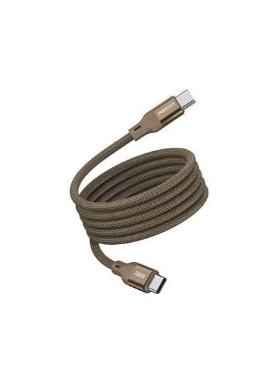 Recci RS23CC Magnetic Series Type-C to Type-C PD 65W Fast Charging Data and Charging Cable 1M