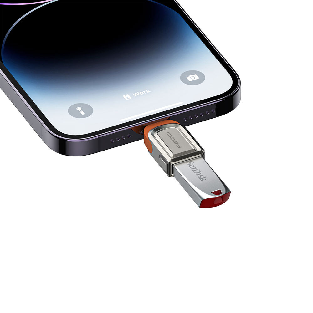 Recci RDS-A16L Ultra Fast Data Transfer Adapter USB 3.0 to Lightning OTG