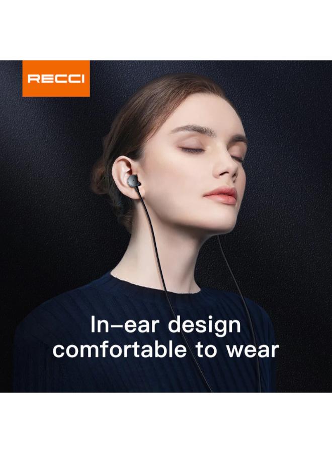 RECCI Metal Type-C Wired Earphone REP-L38