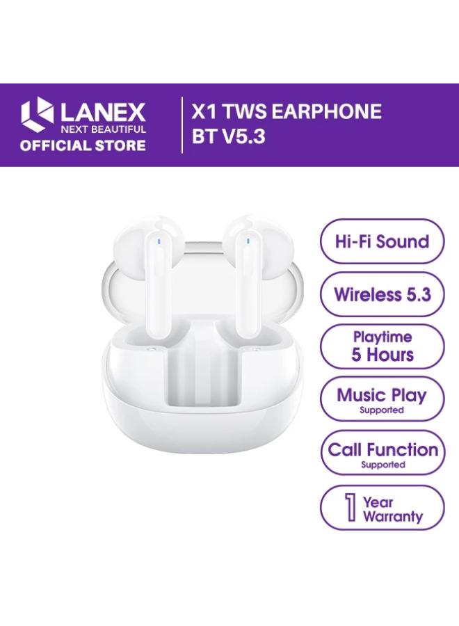 LANEX X1 TWS EARPHONE BT V5.3